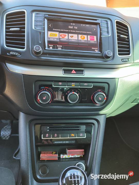 Volkswagen Sharan 150 MANUAL Serwis VW I ręce elektrochrom. lusterka boczne Turek