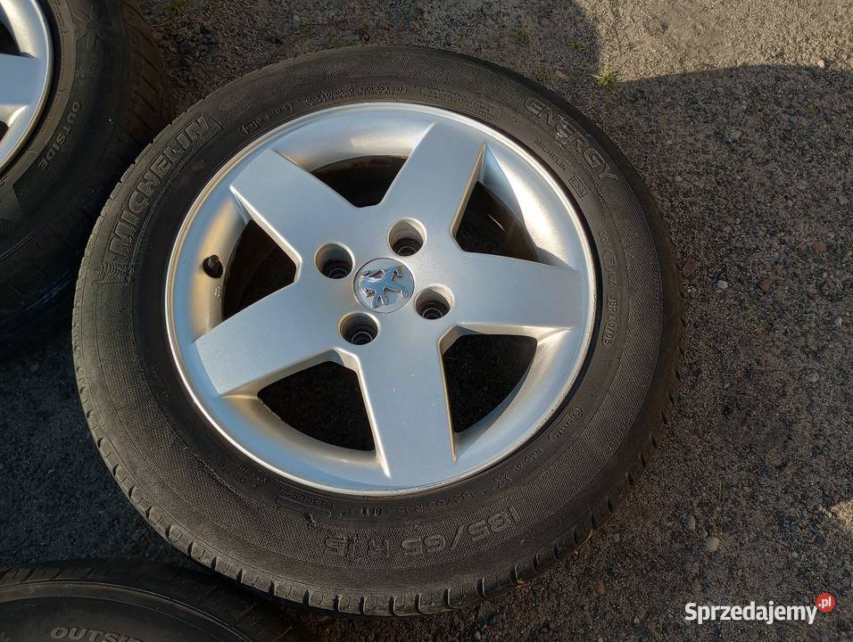Alufelgi 15 4x108 et23 Peugeot 206 207 208 kujawsko-pomorskie Włocławek