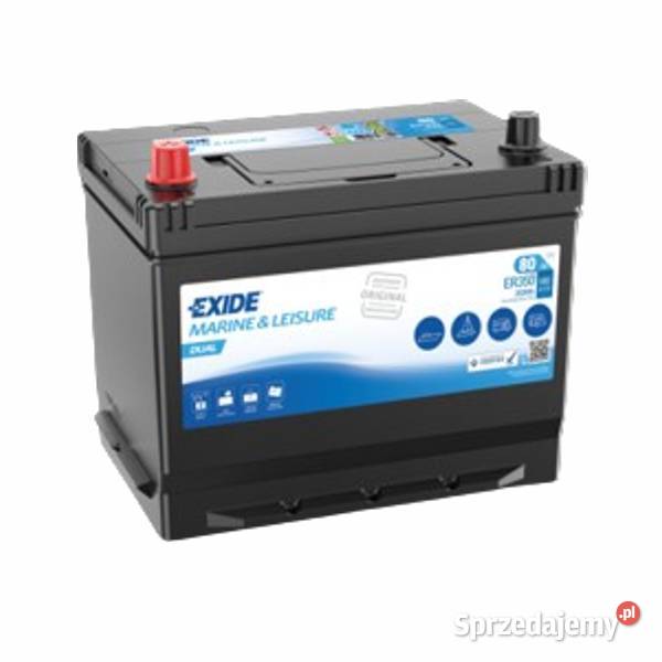 Akumulator Exide 12V 80Ah 510A L ER350 dolnośląskie Jelcz-Laskowice sprzedam