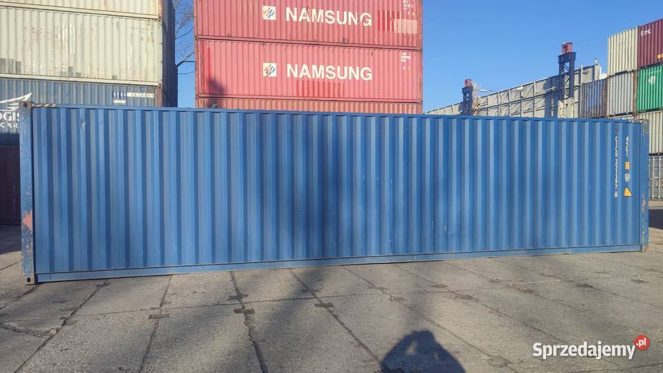 SPRZEDAM Kontener morski 40HC prawie nowy podlaskie Łomża