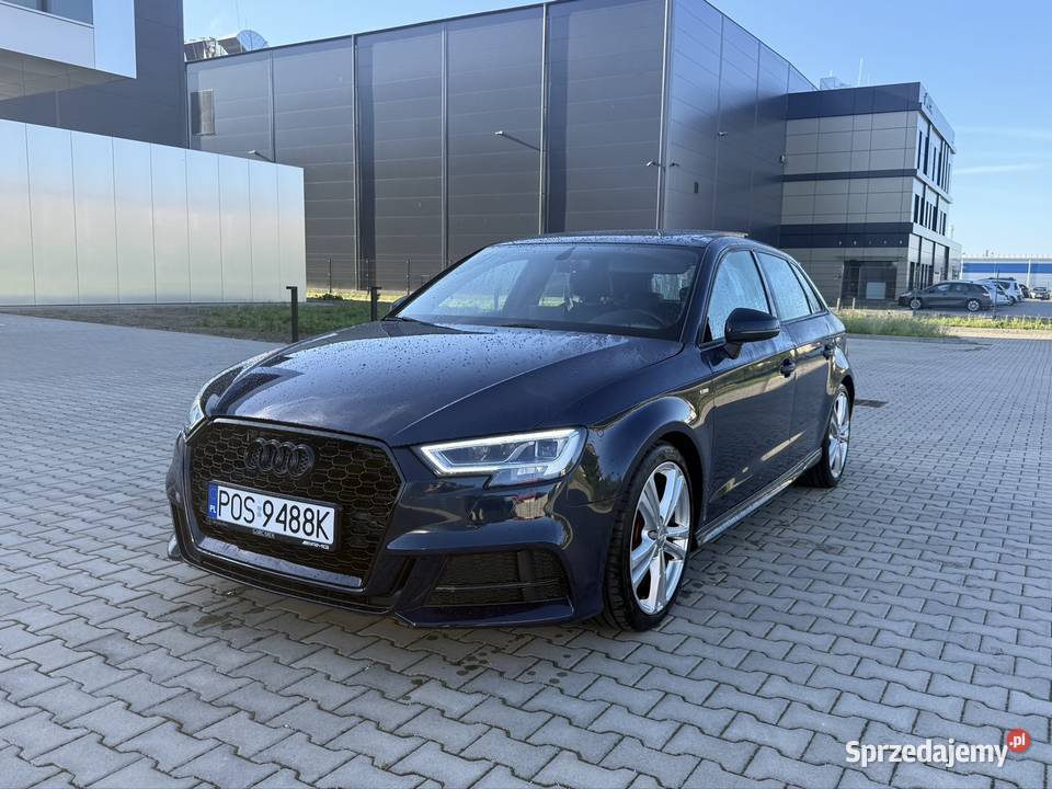 Audi A3 SLine BangOlfusen automatyczna Ostrów sprzedam