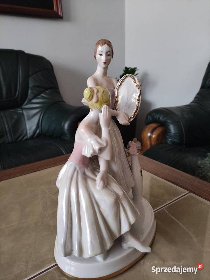 Baletnice Przed spektaklem porcelana Kijów Janów