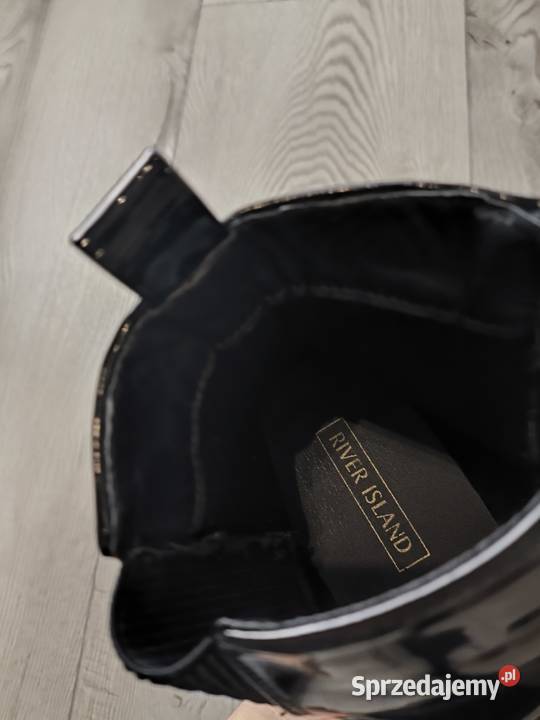 Botki damskie na grubiej podeszwie River Island River Island Poznań
