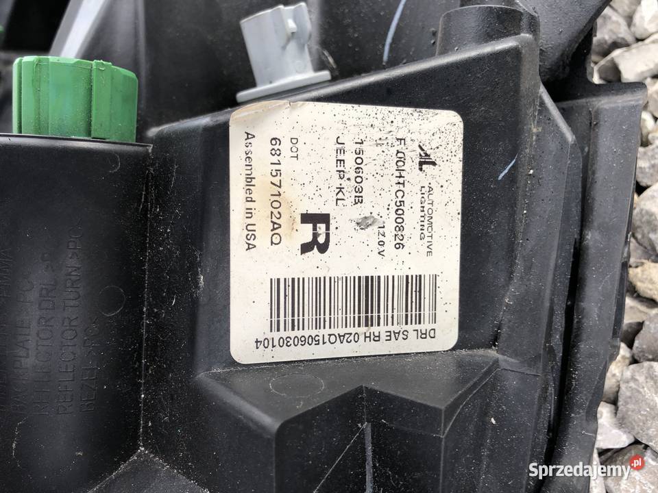 Lampy przednie Jeep Cherokee Kl USA 14 osobowe Kraśnik