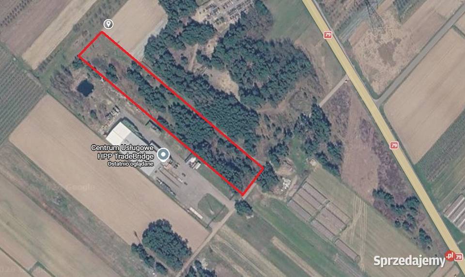 Działka rekreacyjna siedlisko Mniszew 9728 m