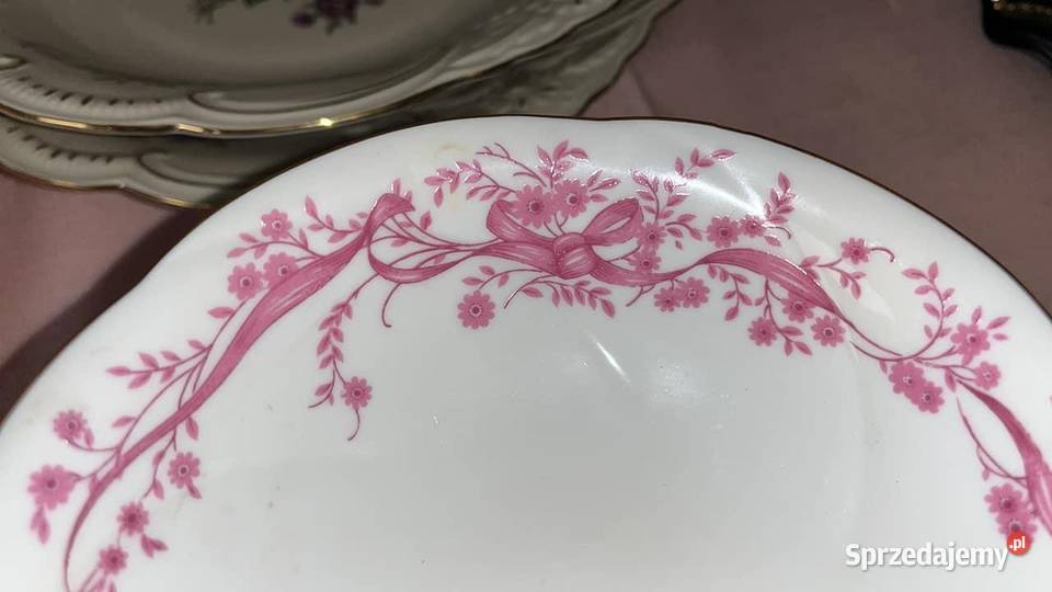 Patera na nodze Syg Freiberger Porzellan Made in Gdańsk