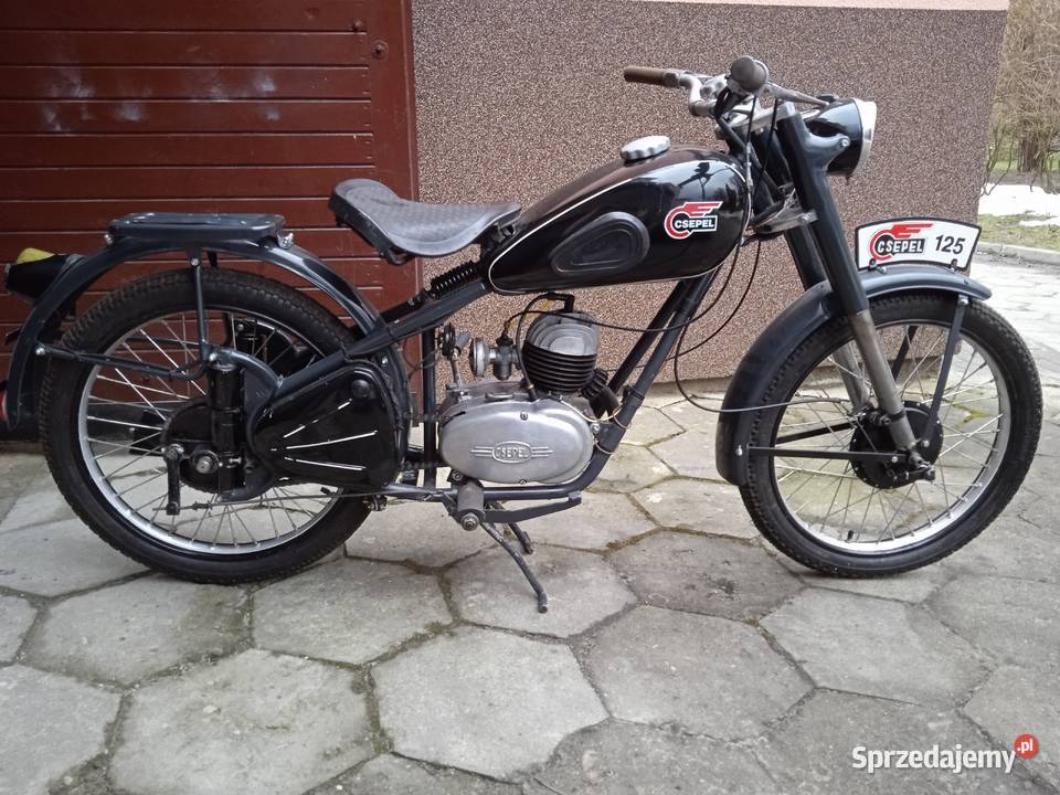 Csepel 125 1954 125cm3 lubelskie Łęczna sprzedam