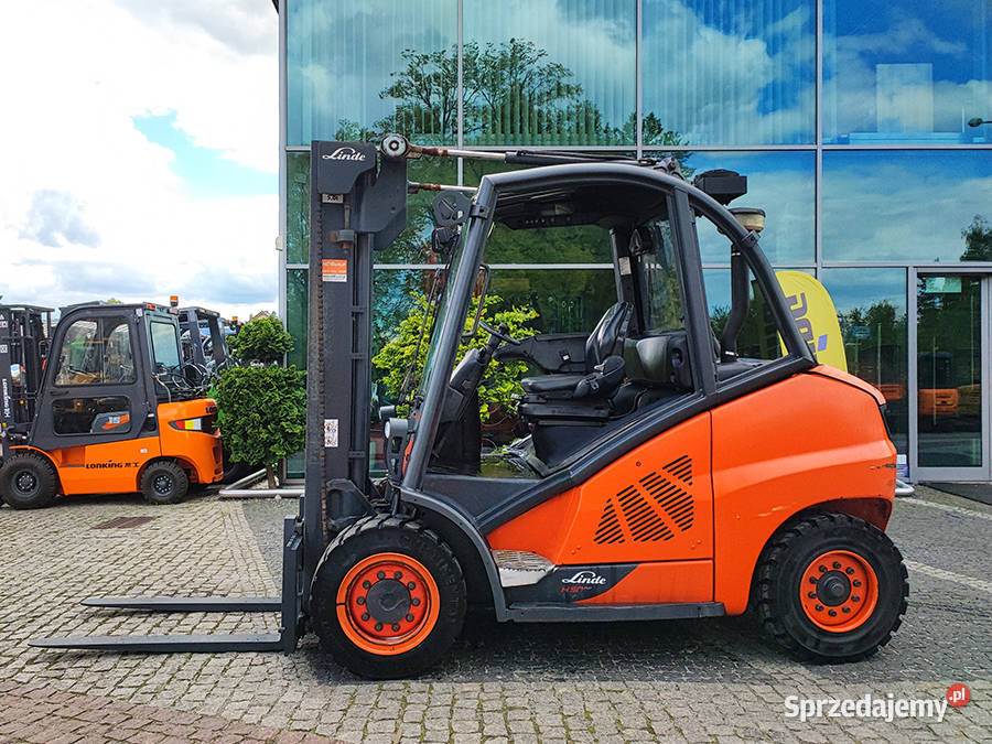 wózek widłowy Linde H50D02 diesel 5 t duplex 31 Kęty