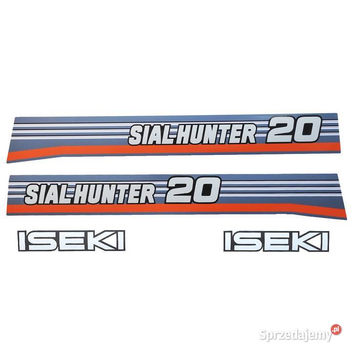 Naklejki Iseki Sial Hunter 20 Tajęcina sprzedam