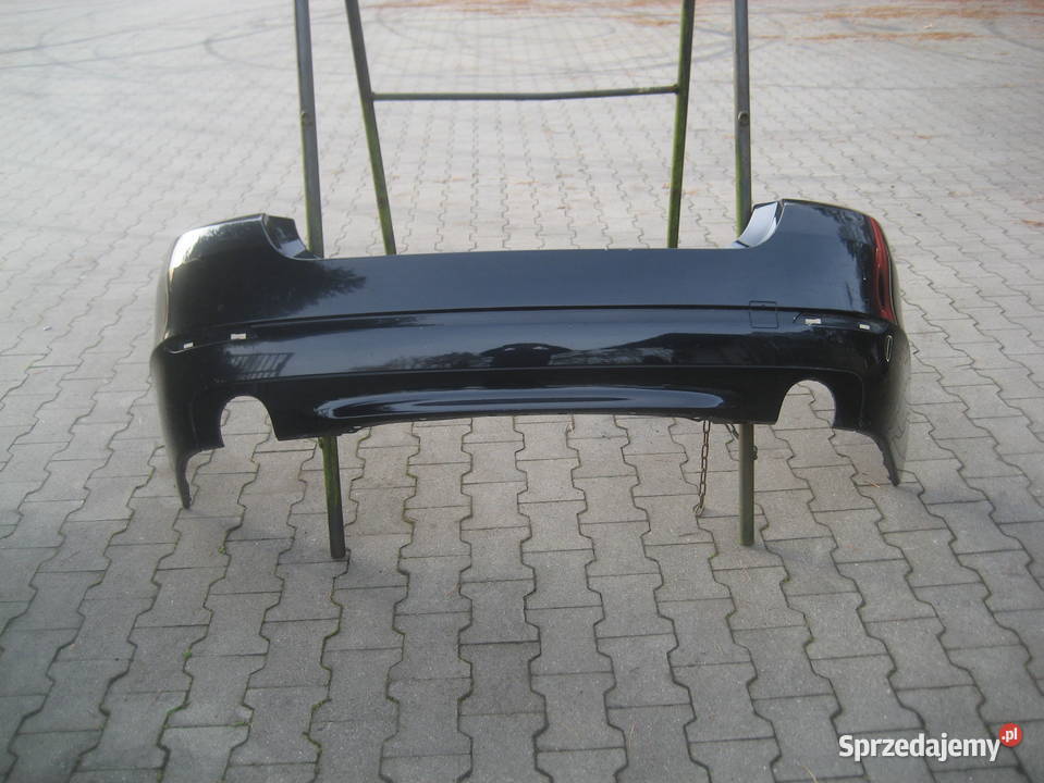 bmw 5 f10 0913r zderzak tył dwie rury bez pdc osobowe