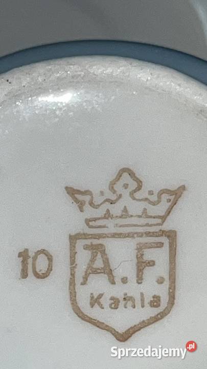 Filiżanka Syg A F Kahla Wedutka Z ratuszem Gdańsk