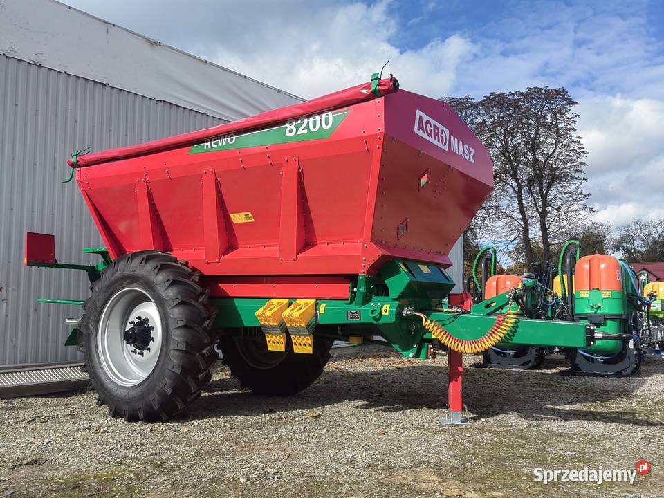 Rozsiewacz wapna AGROMASZ REVO 8200 Żółkiewka-Osada sprzedam