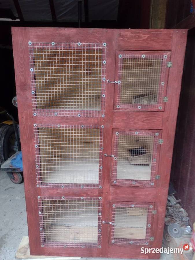 Klatki na króliki nowe z deski 25 Krzeszowice
