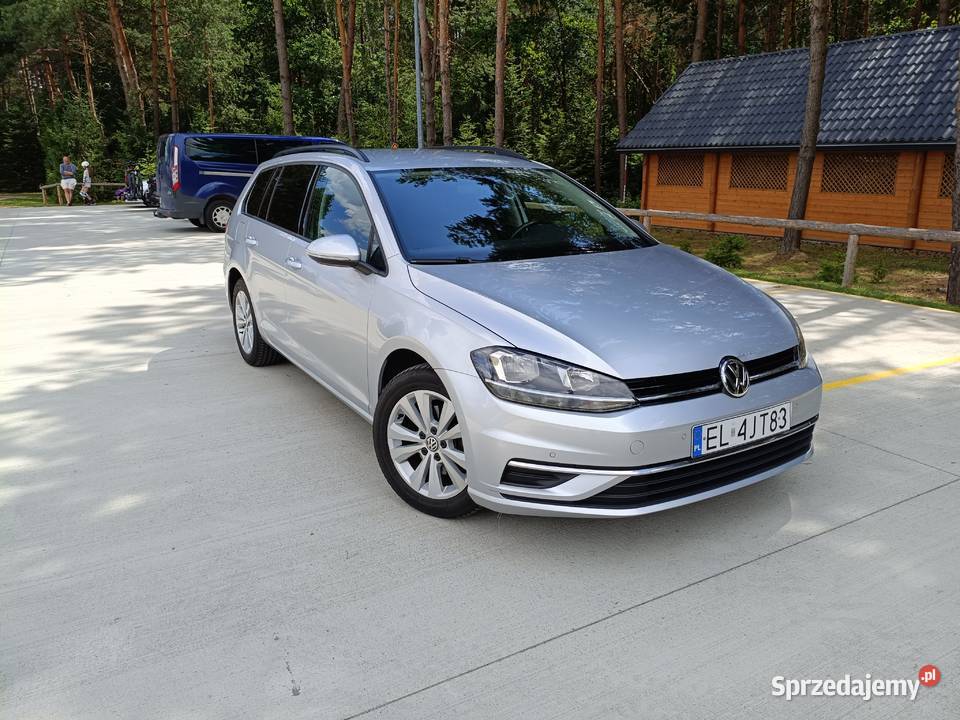 VW GOLF VII lifcie 2019r 16TDI 176tyśkm relingi dachowe podkarpackie Domatków sprzedam