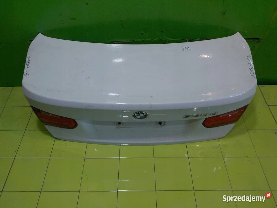 BMW 3 F30 20 D 12r 4D klapa tyl kompletna Suków