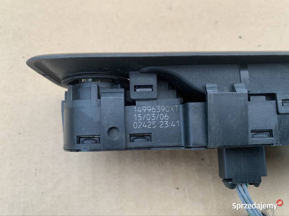 14996390XT panel przełącznik szyb peugeot 807 Rok produkcji 2006 Panele sterowania, przełączniki zachodniopomorskie Szczecin