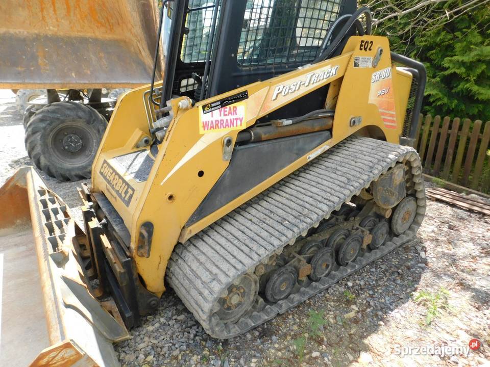 miniładowarka gąsienicowa Bobcat ASV SR80 2009 r nie Solec-Zdrój