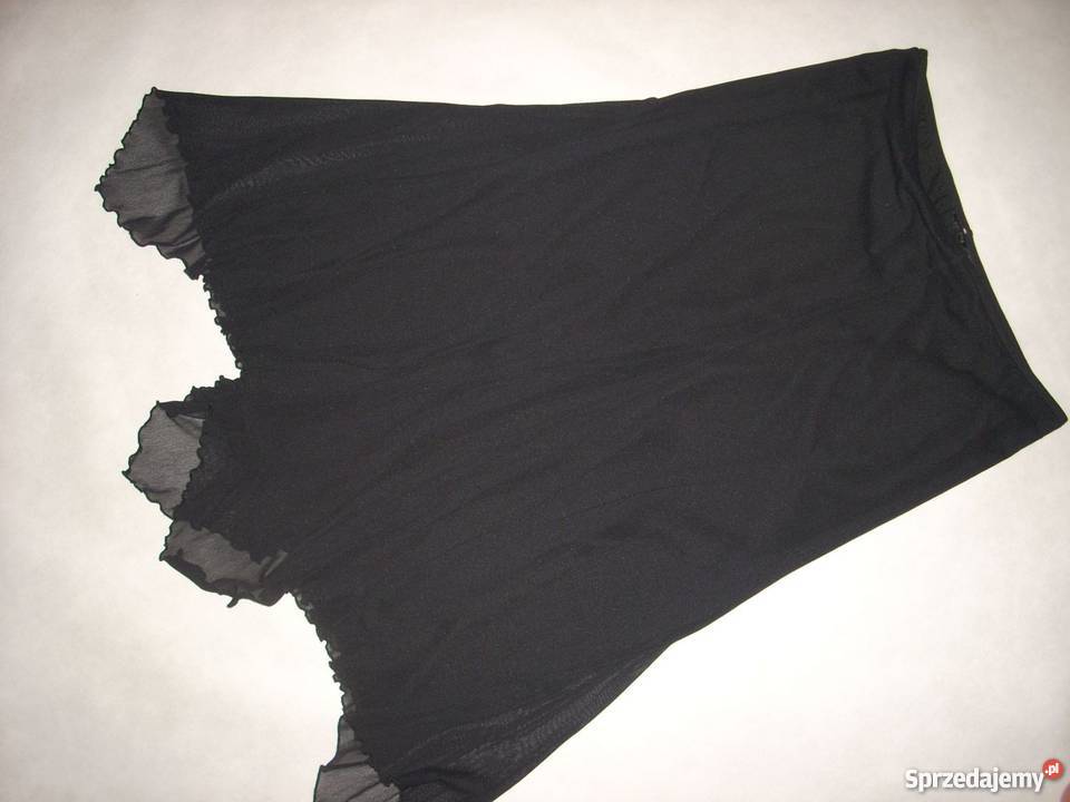 MarksSpencer Długa Zwiewna Spódnica J Nowa 44 46 czarny Nowy Sącz