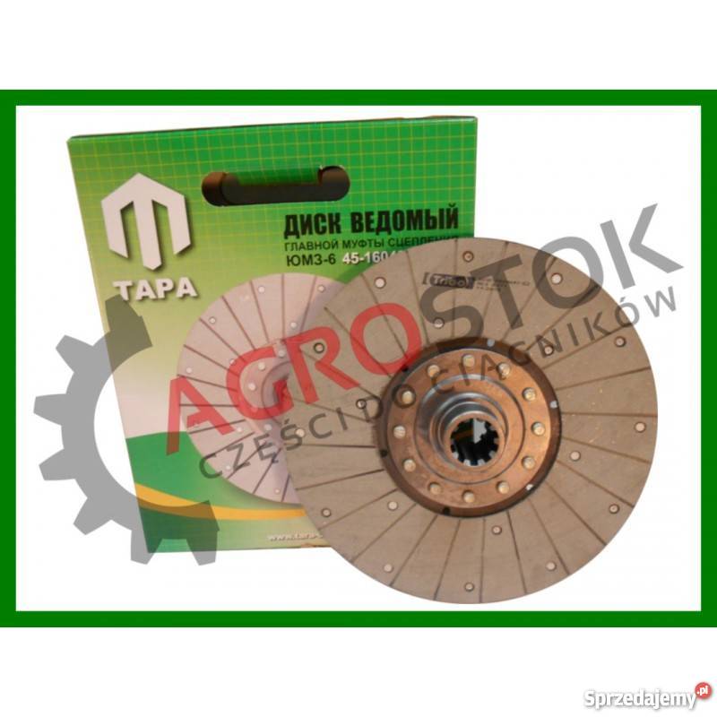 Tarcza sprzęgła JUMZ Białoruś I i II STOPIEŃ 1 i Parczew