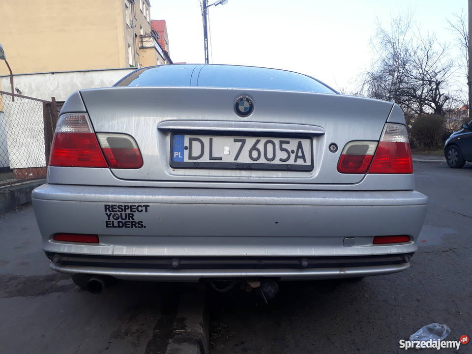 bmw e46 coupe OKAZJAZAMIANA 6 DO SOBOTY nieuszkodzony Seria 3 Legnica sprzedam