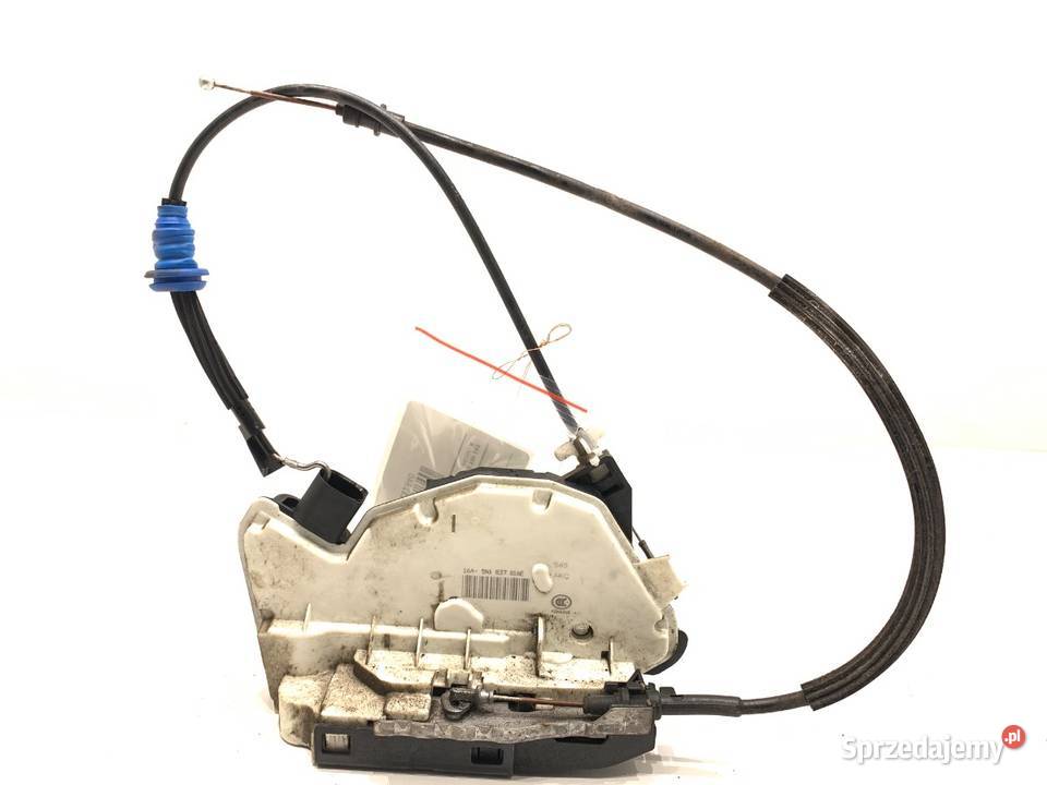 ZAMEK DRZWI PRAWY PRZÓD VW CC B7 SportowyCoupe Części samochodowe podkarpackie