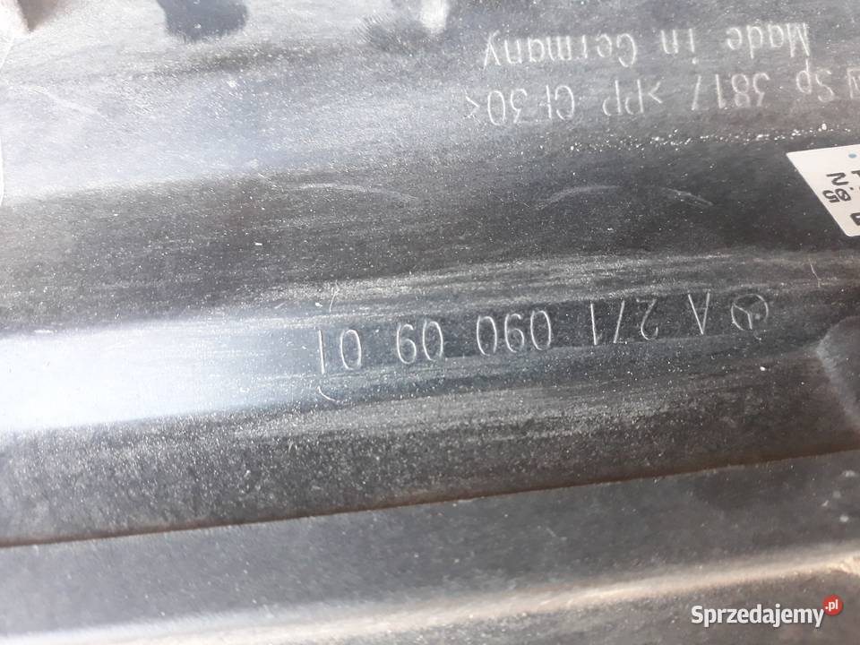 MERCEDES W271 OBUDOWA FILTRA POWIETRZA