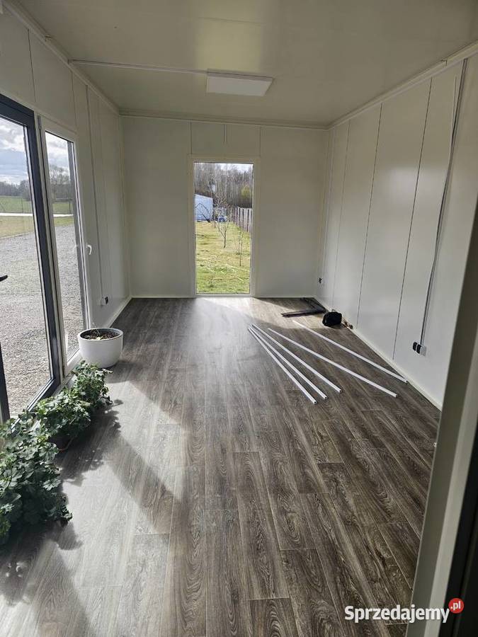 Kontener biurowy 325x760 z klimatyzacją mazowieckie Ostrołęka sprzedam