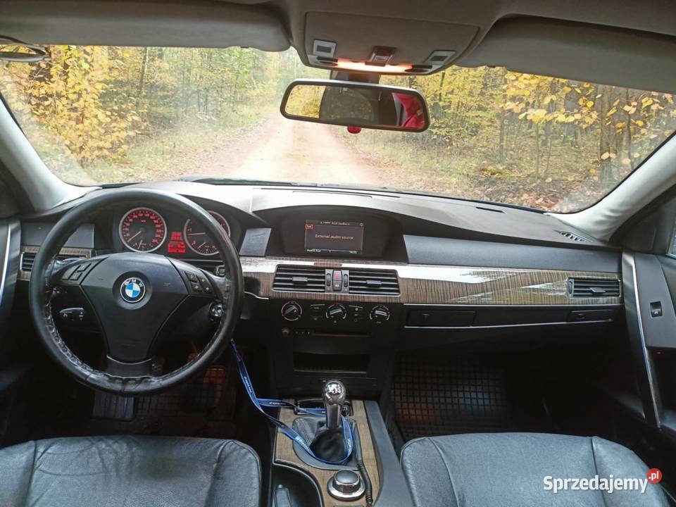 BMW 5 E60 530D 30D M57 218 2003 stan elektrochrom. lusterko wst. podlaskie Suchowola