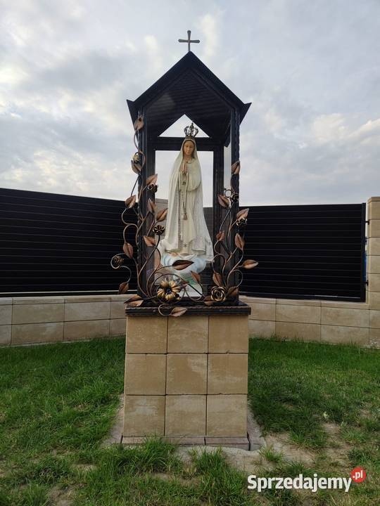 Kapliczka metalowa kapliczki przydrożne podkarpackie Łężyny