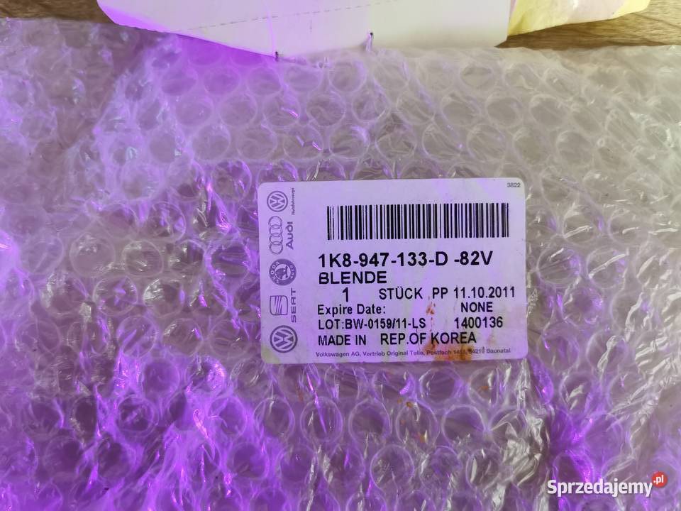 VW Golf Mk5 Jetta Nowy Panel szyber dachu Luzino sprzedam