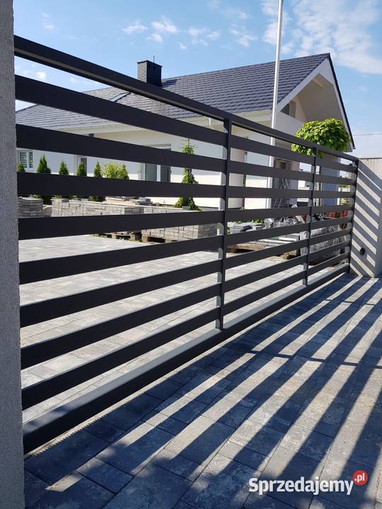 Brama przesuwna 500x150 MASTER 88 ogrodzenia Wrocław