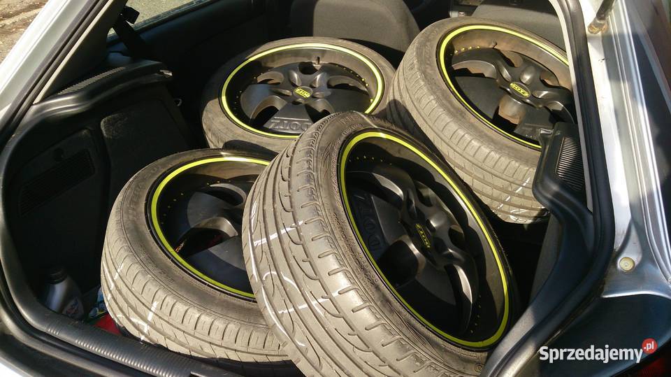 Sprzedam felgi DOTZ Las Vegas 18 5x100 4 sztuki osobowe Motoryzacja Żory