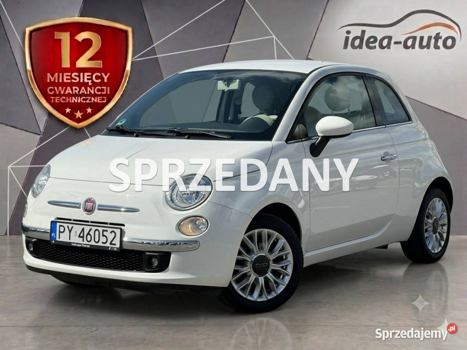 Fiat 500 FILMLoungePotwierdzony PrzebiegRoczna sprzedam