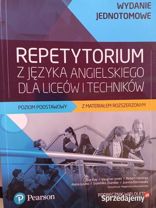 Repetytorium angielskiego liceum i technikum Warszawa sprzedam