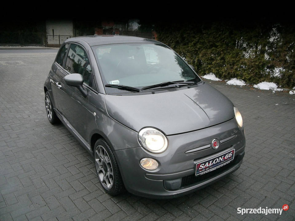 Fiat 500 14t Abarth Skóra Stan b bezwypadkowy z Częstochowa