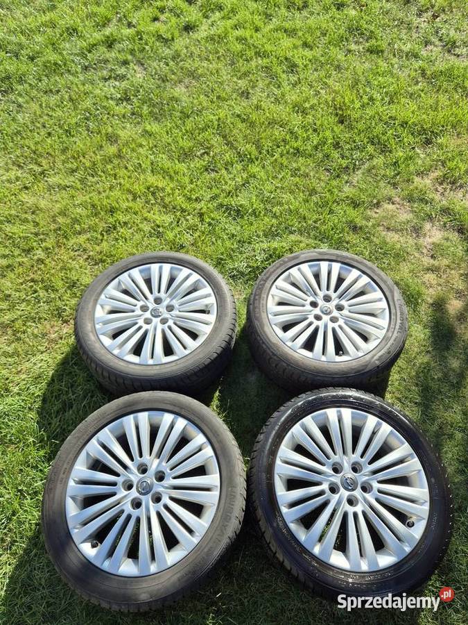 Oryginalne Alufelgi OPEL 17 5x105 Astra J K Samochodowe Sobienie-Jeziory