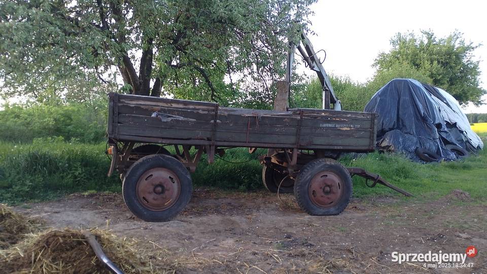 przyczepa uszkodzony Majdan Kozic Dolnych sprzedam