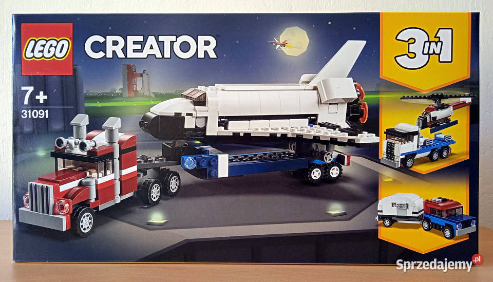LEGO Creator 31091 Transporter promu 3w1 Klocki Poznań