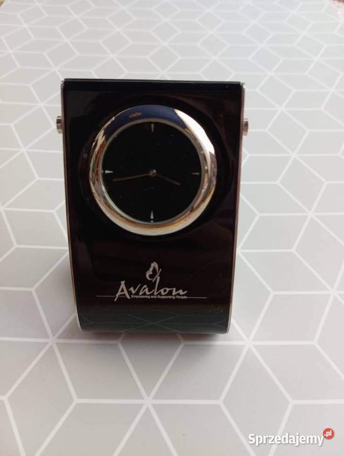 Elegancki ZEGAREK AVALON na biurko