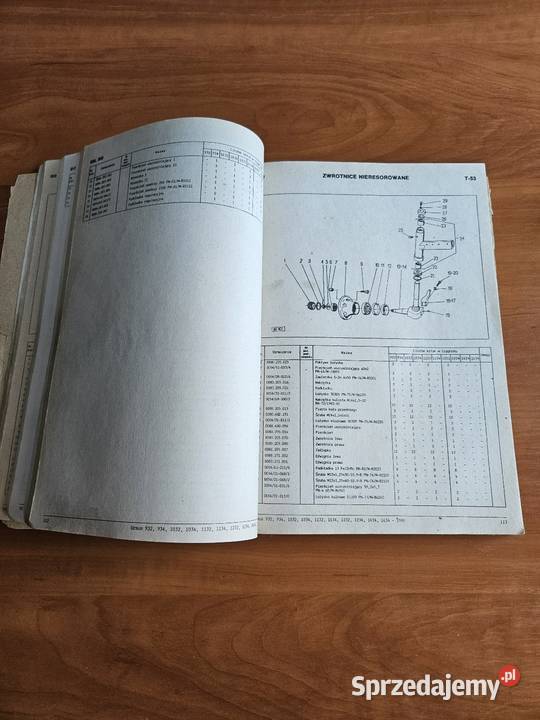 Katalog części Ursus 932 934 1032 1034 1132 1134 Pozostałe Leszno