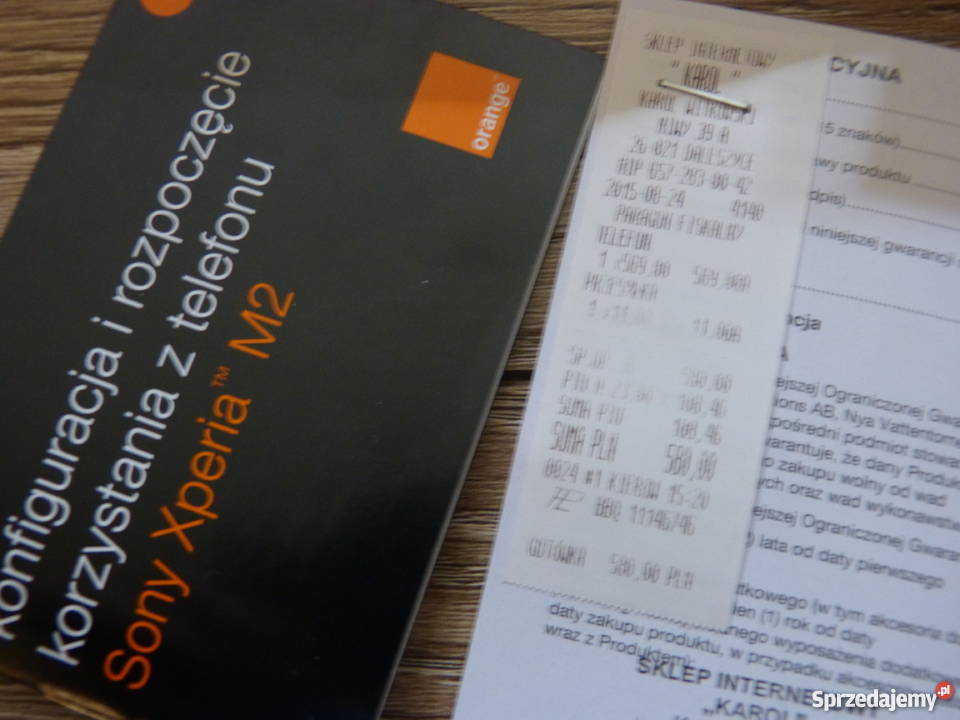 Sony XPERIA M2 D2303 czarny bez simlocka etui x Ekran dotykowy Sadurki