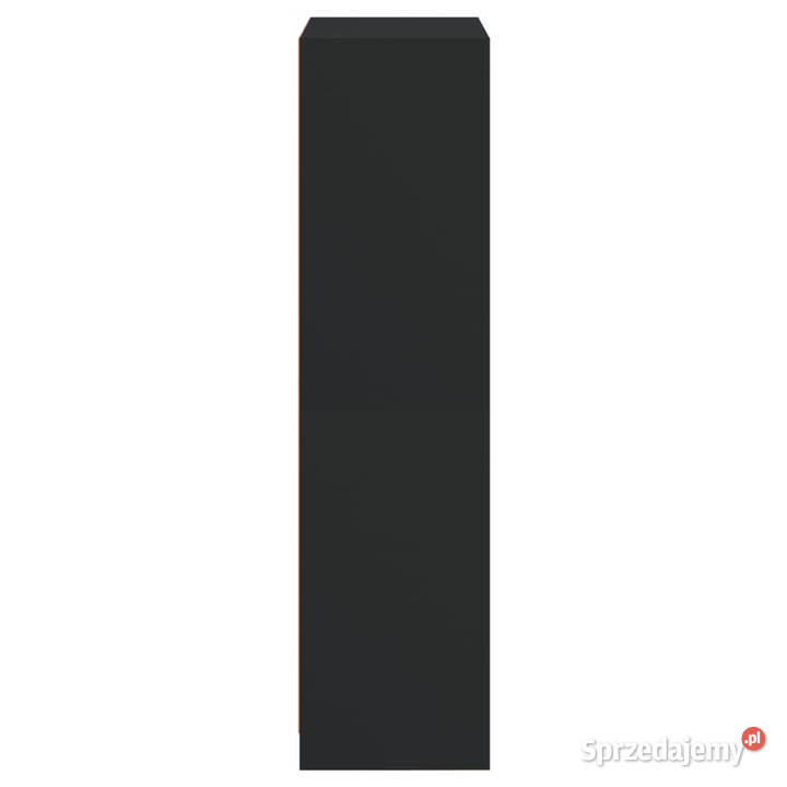 Szafka z drzwiczkami czarna 68x37x142 WM3295865 Warszawa sprzedam