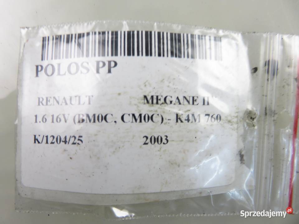 PÓŁOŚ PRAWA PRZEDNIA RENAULT MEGANE II 16 16V Półosie małopolskie