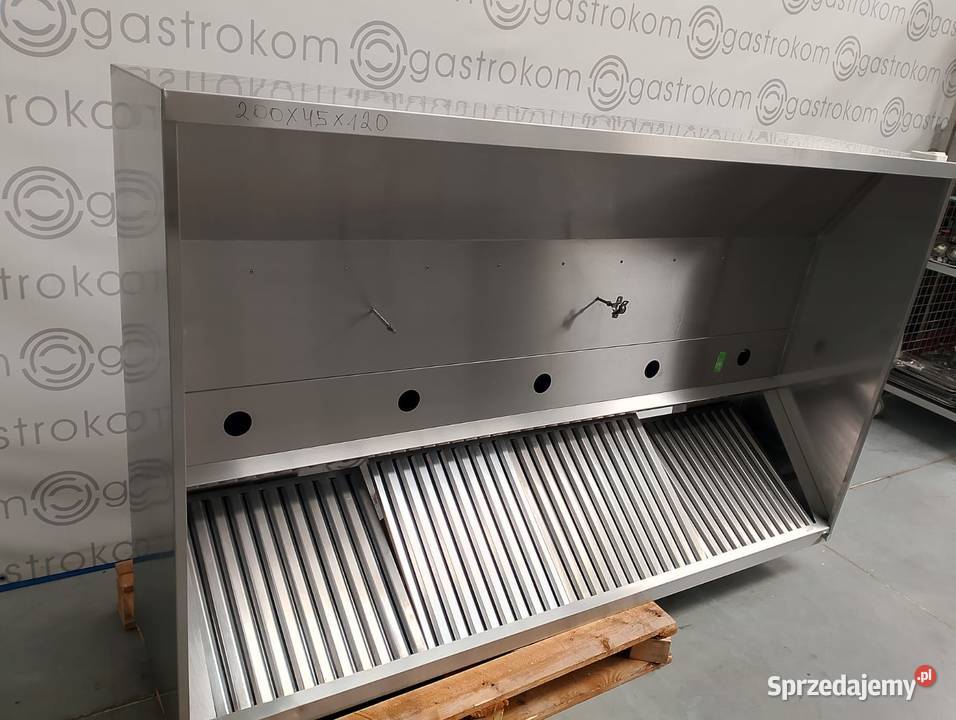 OKAP PRZYŚCIENNY SKRZYNIOWY 200X120