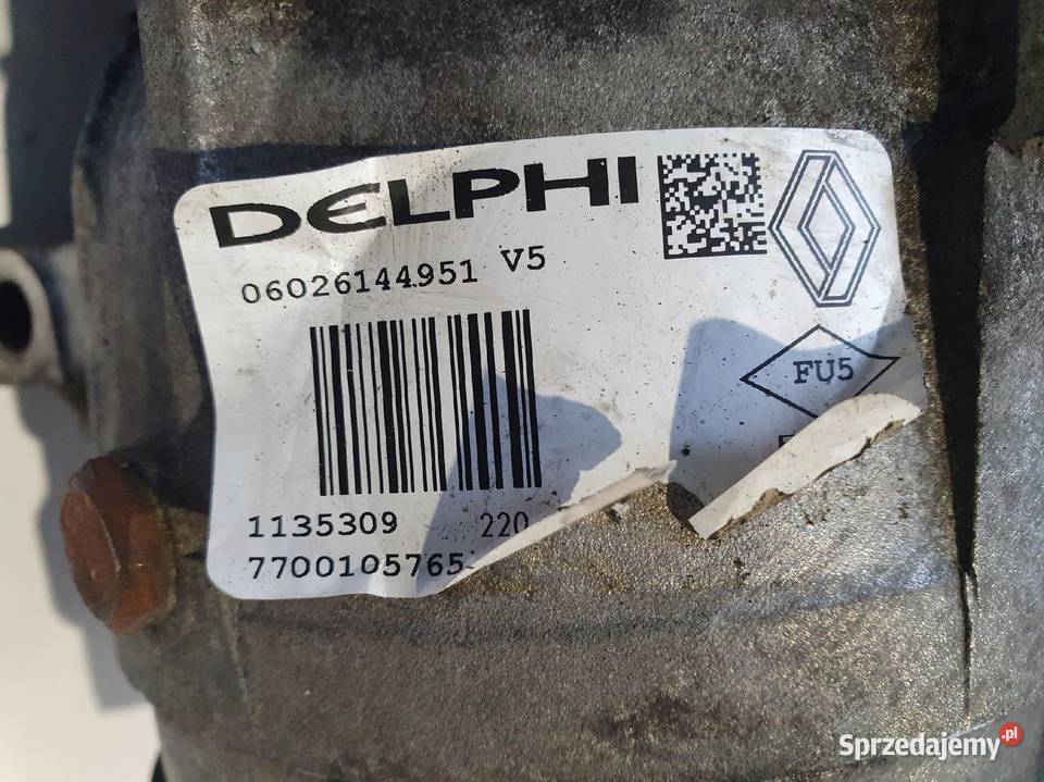 SPRĘŻARKA KLIMATYZACJI Renault Trafic II Vivaro lubelskie Chełm sprzedam