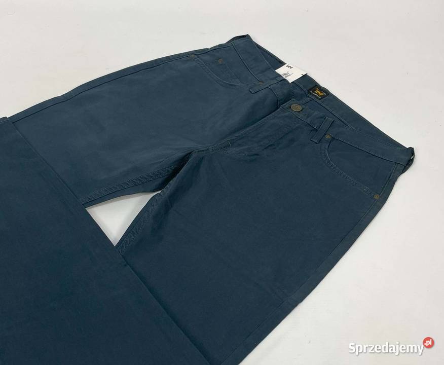 Spodnie męskie Lee Rider Slim Navy W32 L32 Częstochowa sprzedam