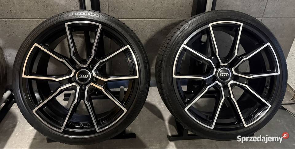 19 Audi A4 A5 koła felgi alusy komplet z oponami Lubasz