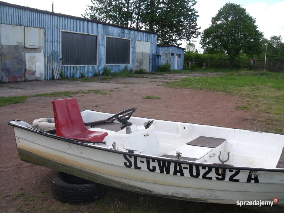 Łódka wękdkarska Motorówka Romana 430 śląskie Częstochowa