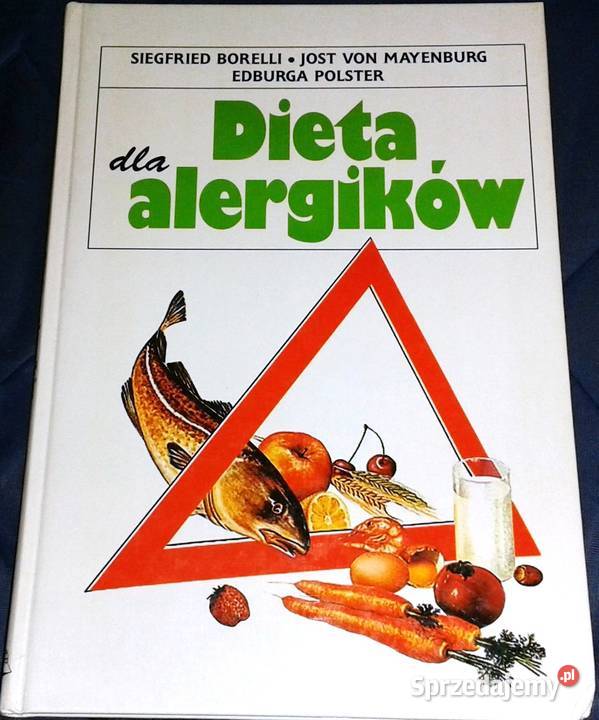 Dieta alergików Siegfried Borelli Jost von Książki i Podręczniki lubelskie Chełm
