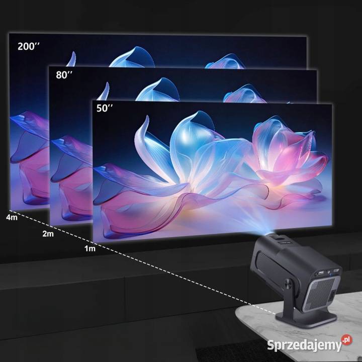 Projektor LED Magcubic Hy320 mini czarny mazowieckie Myszyniec